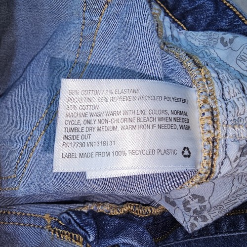 Wild Fable High Rise Mom Jeans Women's Size 10/30 reg skinny Stretch distress. - Picture 9 of 16
