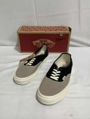 Size 8.5M/10W Vans Authentic Eco Theory Multi Block Black/Gray Unisex Sneakers