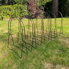 Growbag Cane Frame Metal Garden Plant Supports (Set of 6)