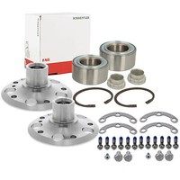 2X FAG Radlager + GSP Radnabe Hinten Satz FüR Mercedes C208 W202 R170