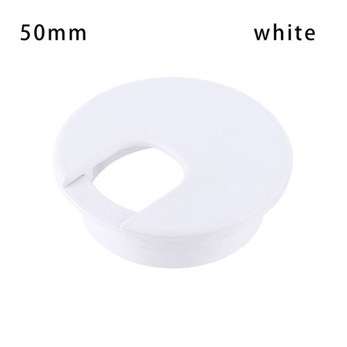 Office Line Box Desk Table Cable Fastener Wire Hole Cover Computer Grommet - Photo 14/14