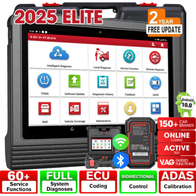 2025 LAUNCH X431 PRO3S+ V+ PRO 5 Profi KFZ OBD2 Diagnosegerät ECU CODING TPMS
