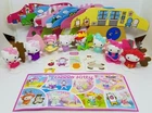 HELLO KITTY COMPLETE SET WITH ALL PAPERS KINDER SURPRISE 2017 FERRERO