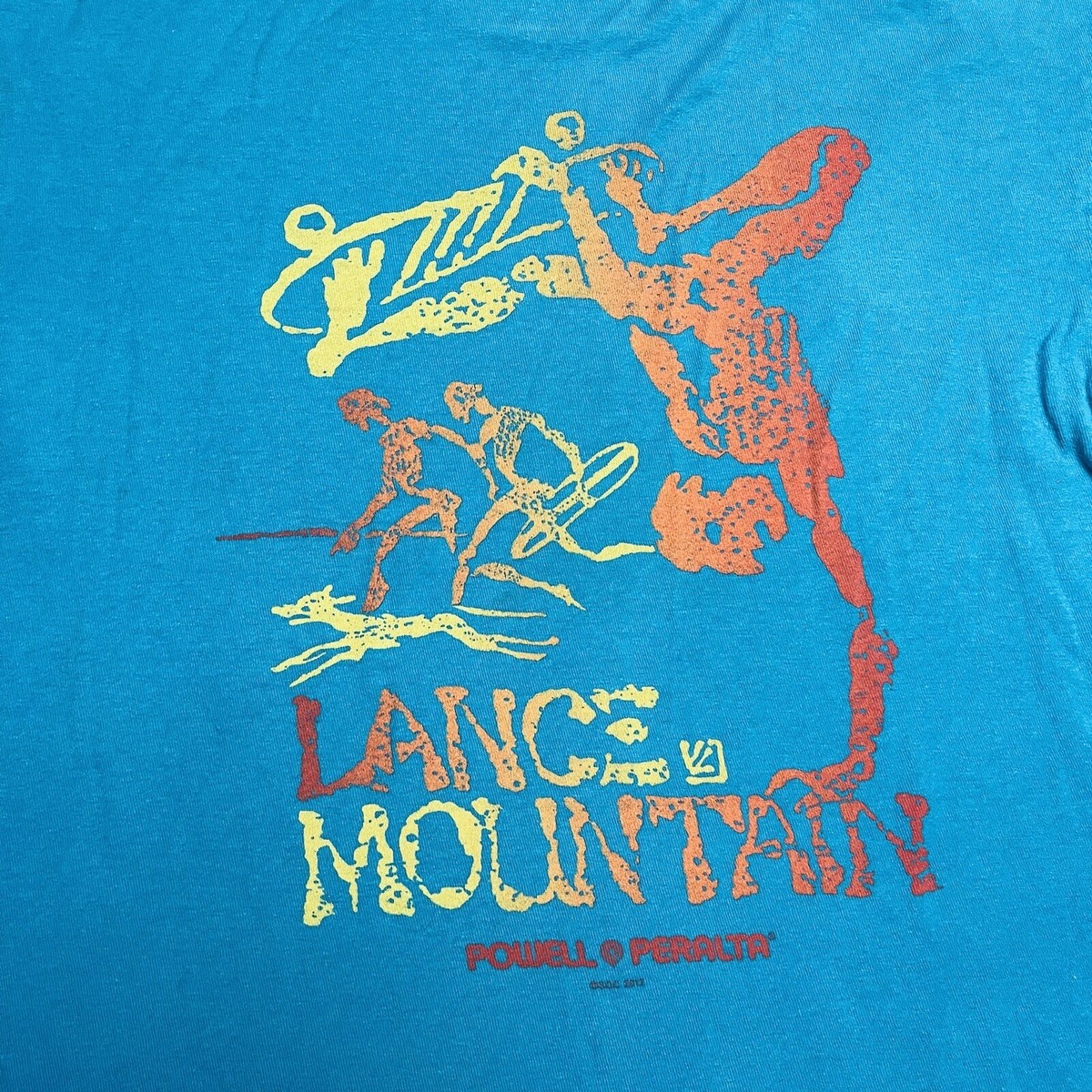 Powell Peralta Lance Mountain Ｔシャツ POWELL PERALTA Bones Brigade Lance Mountain Skateboard Tee
