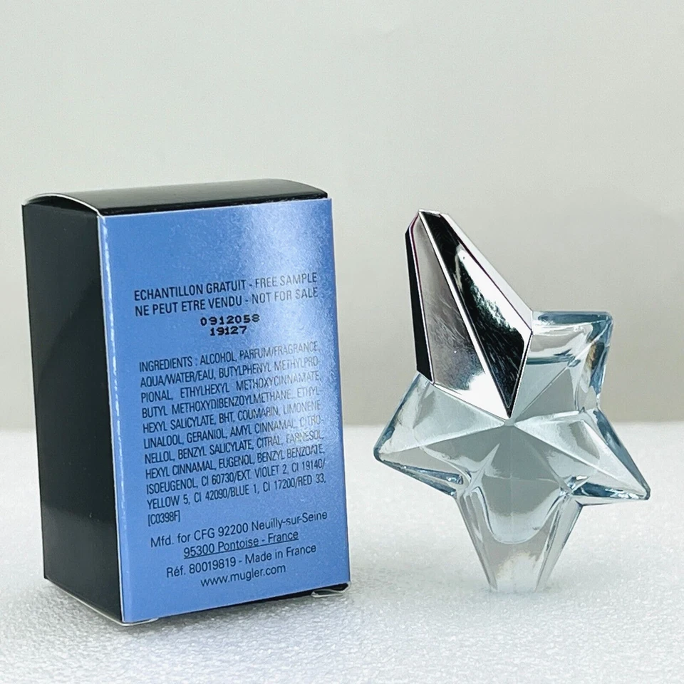 MUGLER ANGEL EAU DE PARFUM FLAT STAR tamaño mini 5 ml 0,17 fl oz (NUEVO EN CAJA) Foto 2 de 4