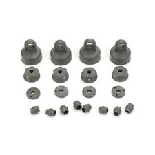 ECX ECX1037 Shock Cap, Piston, Pivot Ball Set: 1:10 2wd All