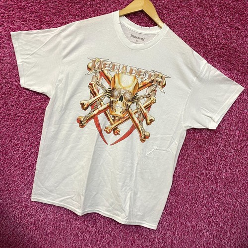 Camiseta Megadeth Distressed Metal Rock talla extra grande - Imagen 3 de 4