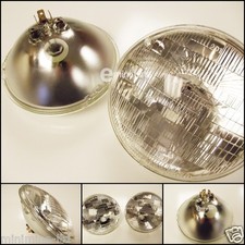 Classic Mini 7" Sealed Beam Headlamp Light Unit PAIR RHD 13H3471A 1959-1990 mg
