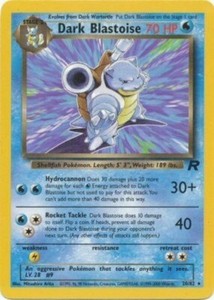Pokémon TCG - Dark Blastoise - 20/82 - Rare Unlimited - Team Rocket [Near Mint]