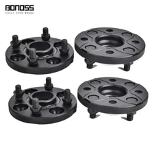 BONOSS 4Pc 15mm Hubcentric Wheel Spacers for Mazda MX-5 Miata ND NA NB 2016-2024