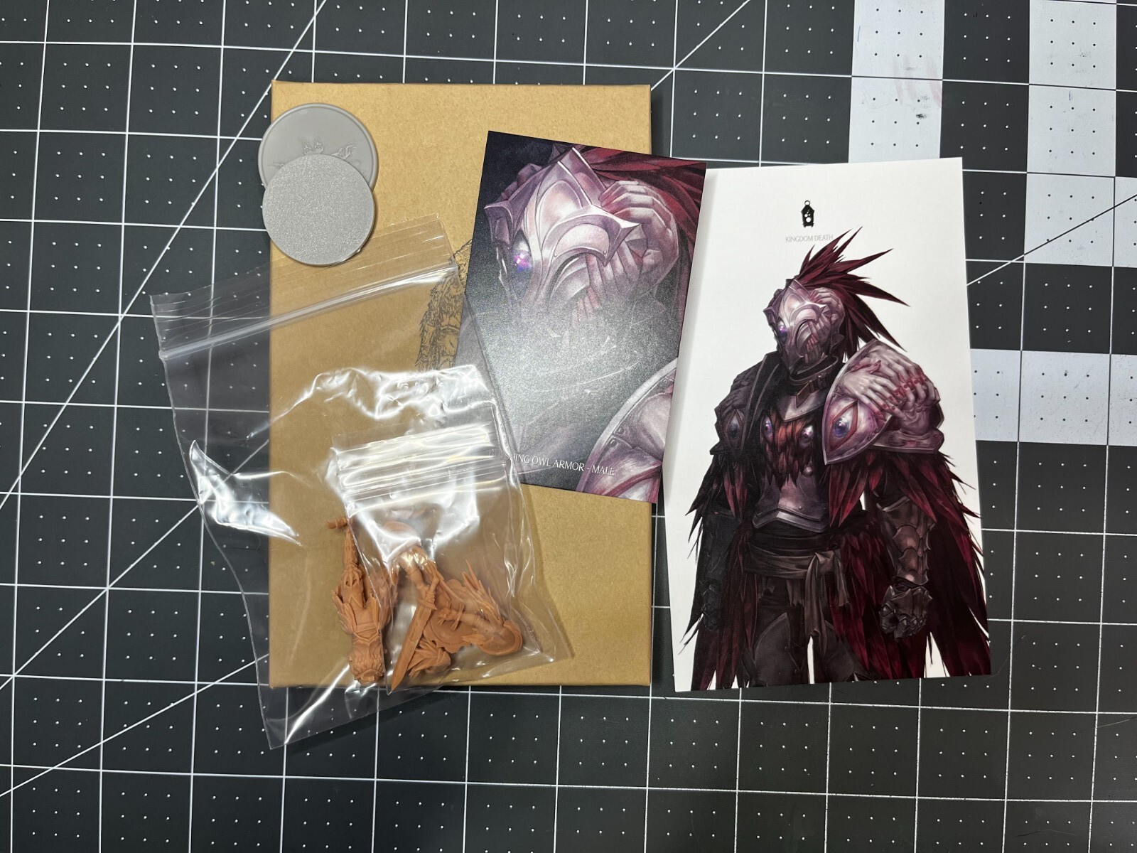 Kingdom Death Monster KDM Blushing Owl Armor Encore Edition New