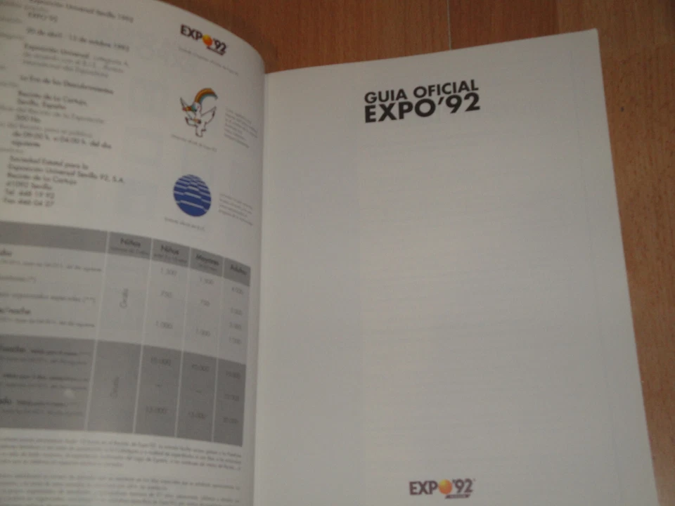 GUIA OFICIAL DE LA EXPOSICION UNIVERSAL DE SEVILLA EXPO'92 LIBRO 2ª EDICION 1992 - Imagen 3 de 4