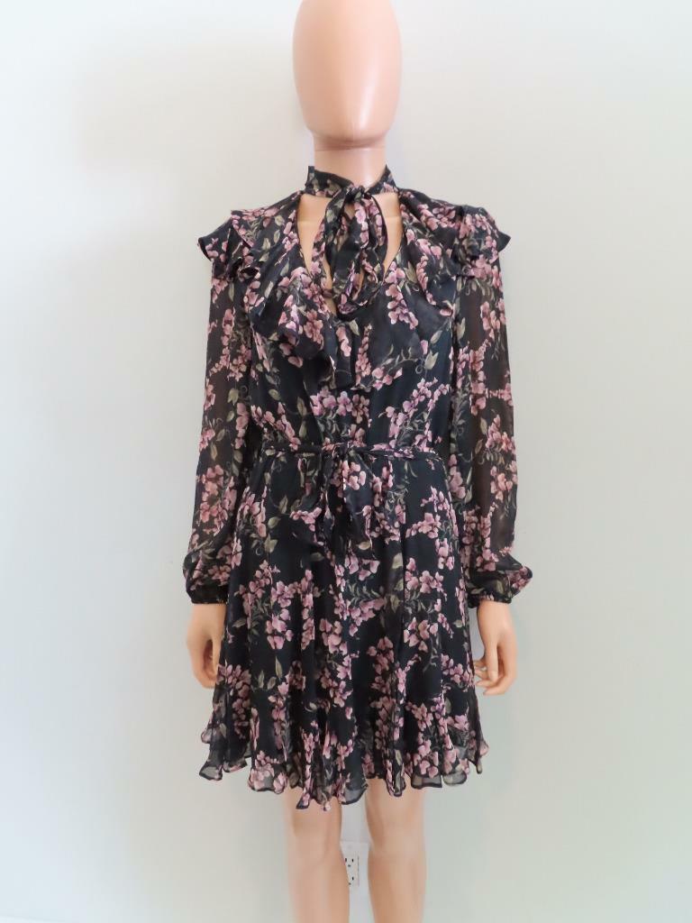 Zimmermann★素敵!Black/Multi 'Fleeting Flounce' Mini Dress NWT Zimmermann Black/Multi 'Fleeting Flounce' Mini Dress