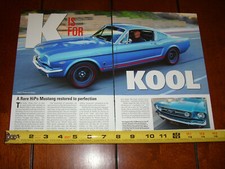 1965 Mustang K Code Original 2017 Article
