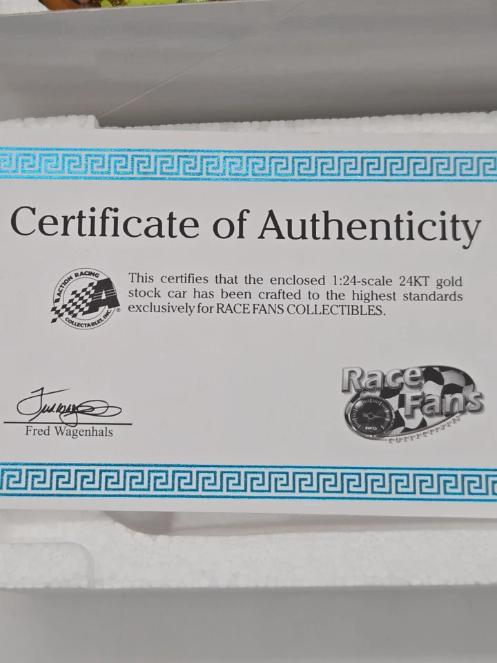 Tony Stewart #20 Action 24KT GOLD Home Depot Shrek 2 2004 Monte Carlo 1 of 504 - Image 2 of 4