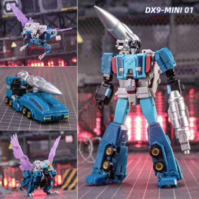 In stock！DX9-Mini 01 Vasili Triple Changers Doubleclouder Action Figure 10cm