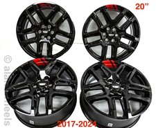 4 Cadillac XT5 XT6 20” Gloss Black Redline Factory OEM Wheels Rims 