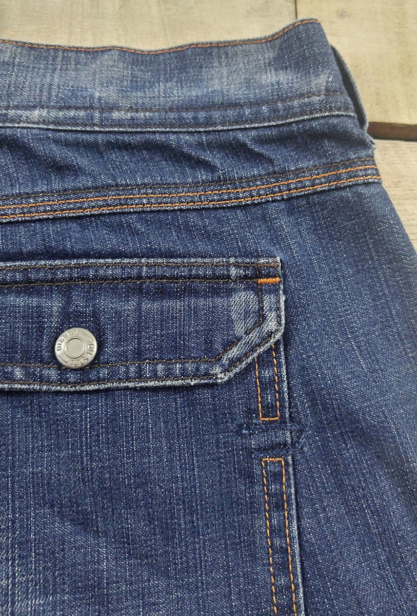 Jeans Femme Diesel Nadar Bootcut Bleu Clair Délavé - Taille 29, Longueur Jambe 30 - Très Bon état