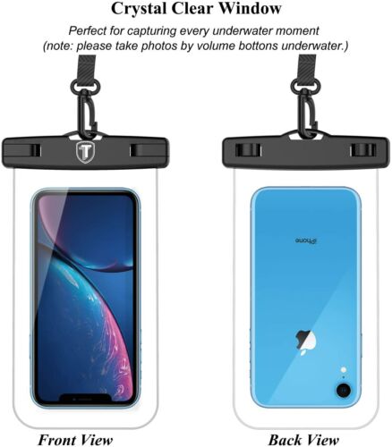 Waterproof Phone Bag Pouch Swim Cell Phone Case Cover Dry Bag for iPhone Samsung - Picture 4 of 6