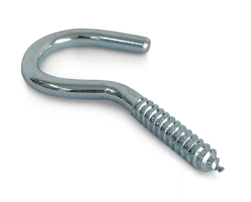 Screw In Cup Hooks Heavy Duty Large 80mm 3.5” Ceiling Wall Hook Hanger