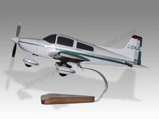 Grumman American Aviation AA-5B Traveler Desk Wood Airplane New Model Large 1/24