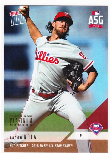 2018 Topps Now AS-38 Aaron Nola