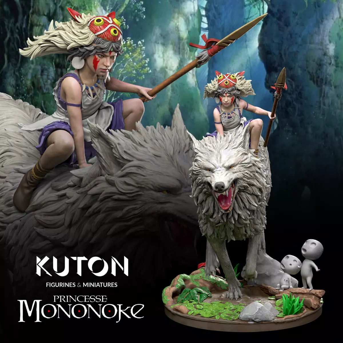 Funko Princesa Mononoke | 3D Print Model