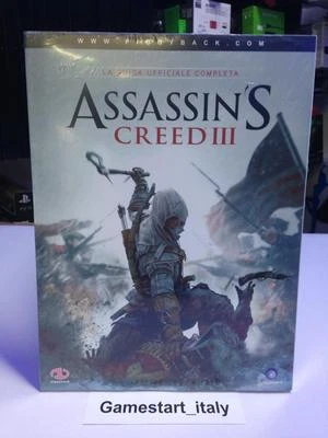 PIGGYBACK EDIZIONI ASSASSIN'S CREED 3 III OFFIZIELLER STRATEGY GUIDE PS3 - 360 - PC NEU ITA NEW