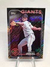 Camilo Doval 2024 Topps 582 Montgomery Club Foil Card #213 Giants