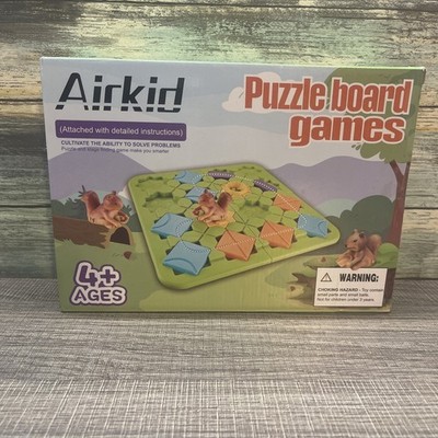 Airkid Puzzle Board Game Educational Toy 3D Maze Logic Challenge 4+ Kids