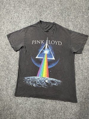 Mens T-Shirt Pink Floyd Dark Side of the Moon Graphic Black 2012, Size M