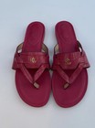 Lauren Ralph Lauren Women's Rosalind Thong Sandals Croc embossed Texture, Sz 9 — photo 8