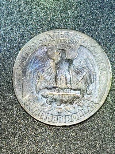 1932 D Washington Quarter Silver 25C Circulated US Coin