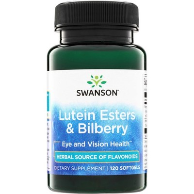 Swanson Lutein Esters and Bilberry 120 Softgels