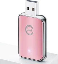 Wireless CarPlay & Android Auto Adapter – Plug & Play for iOS/Android