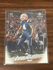 2025 Panini Luminance Zakhari Franklin RC #168 Base Card Las Vegas Raiders