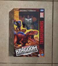 TRANSFORMERS WAR FOR CYBERTRON KINGDOM MAXIMAL T-WRECKS MISB VERY RARE  WFC-K37