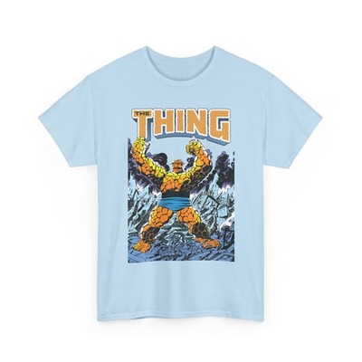 The Thing T-Shirt Marvel Comics John Byrne Art Fantastic Four Vintage-Style Tee