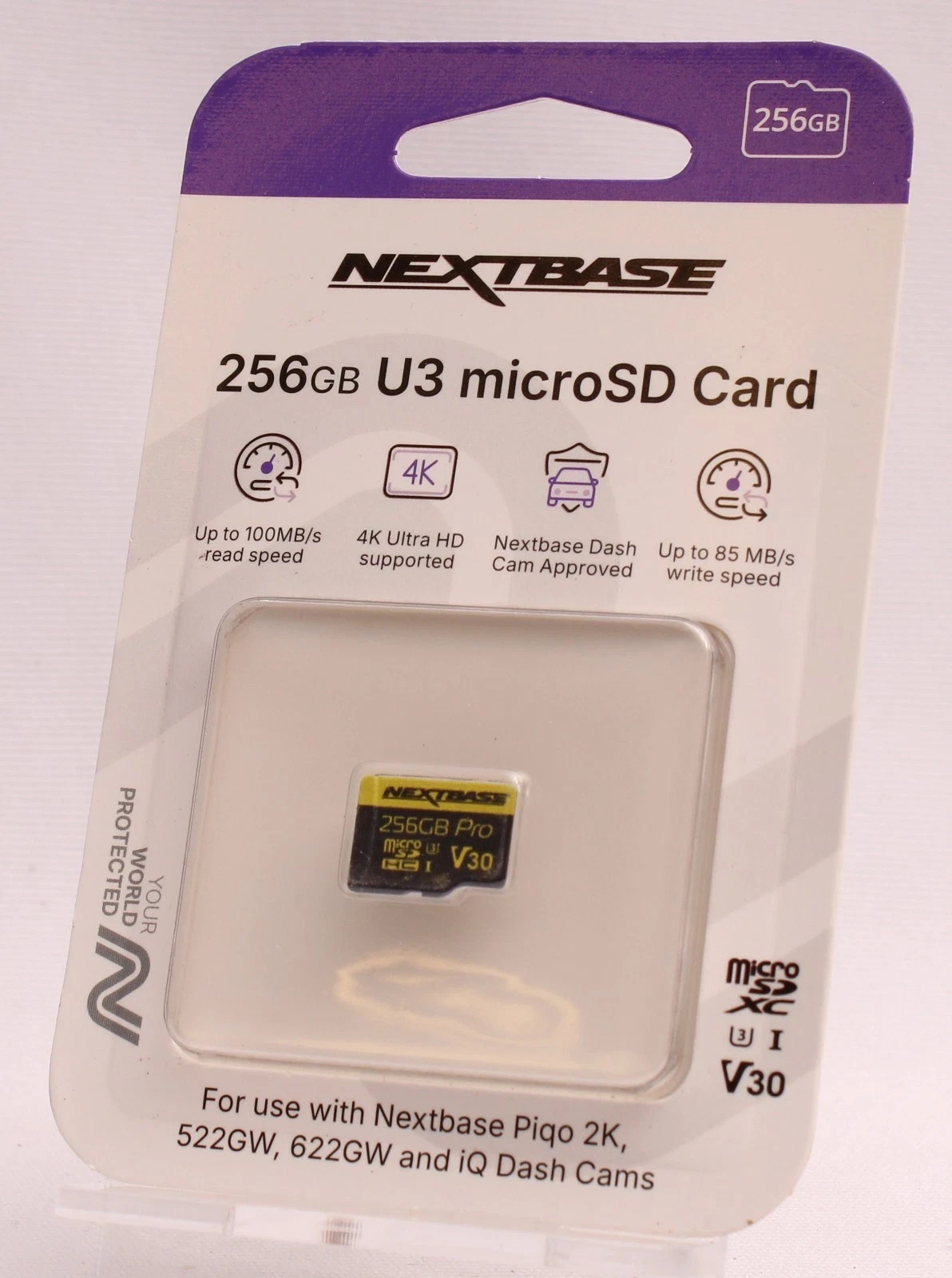 Nextbase 256Gb U3 Micro Sd Memory Card - With Adapter - Compatible With In-Car Dash Cams Series 1 And 2 - Image 2