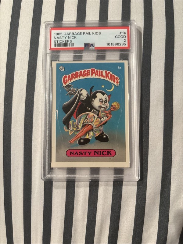 Nasty Nick Garbage Pail Kids 1985 PSA 2