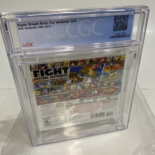 Super Smash Bros. for Nintendo 3DS Factory Sealed CGC Graded 9.8 A++ - Picture 10 of 10