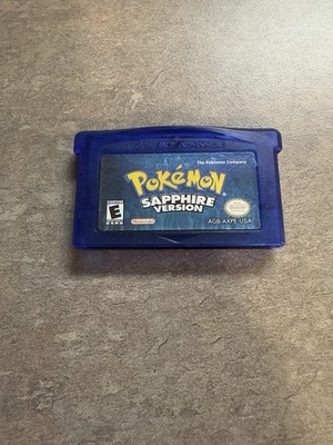Pokemon Sapphire GBA AUTHENTIC STILL SAVES