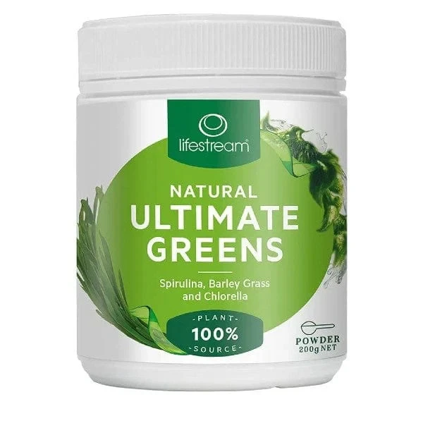 Lifestream Ultimate Greens Powder 100g (BBE DEC 25 - 100G Version)