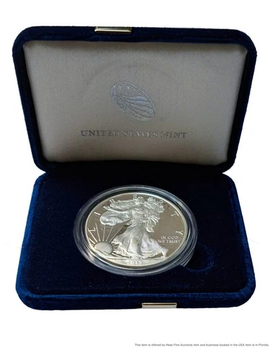 American Eagle Fine Silver 2015 United States Mint 1 Ozt .999 w/ Box COA