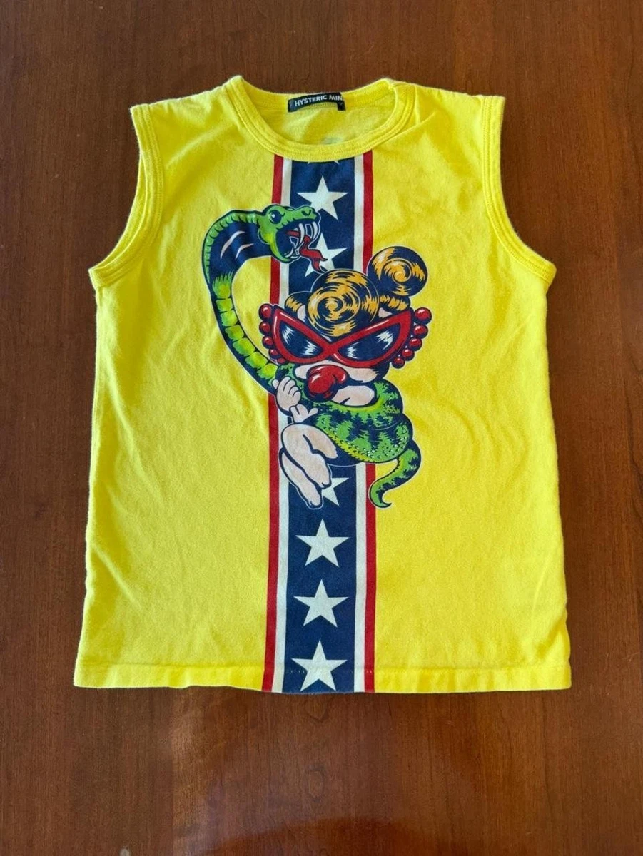 80s 90s Hysterics Galactic Queen キャミソール HYS BEE刺繍