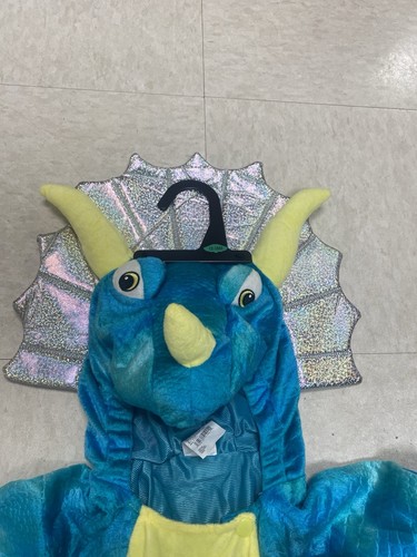Hyde and Eek Infant Baby Triceratops Dinosaur Costume Halloween Size 6-12 Months - Picture 3 of 7