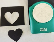 Marvy Uchida Large Heart Paper Punch 2.5 Inches Wide