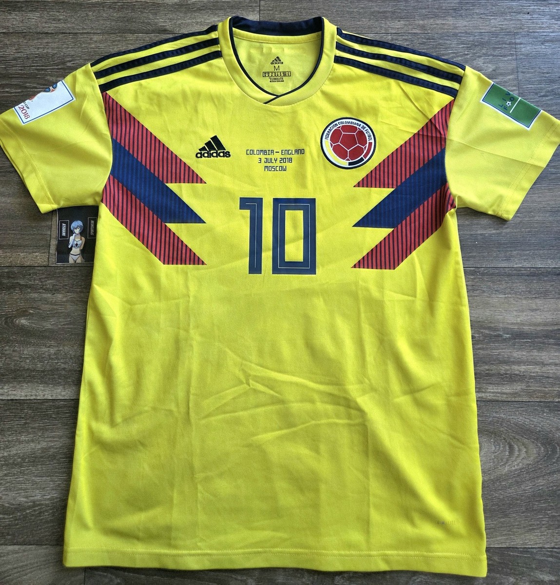 Adidas Colombia 2018 World Cup James Rodriguez Futbol Soccer