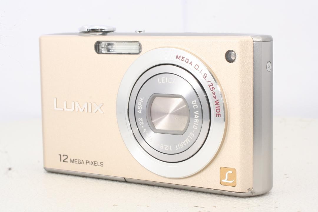 Panasonic LUMIX DMC-FX40 Gold Digital Camera Japanese