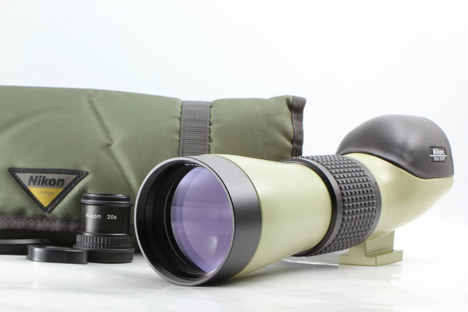 [ Exc+5 mit Tasche] Nikon Fieldscope Field Scope II D60 P 20x Okular aus Japan